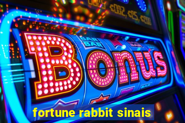 fortune rabbit sinais